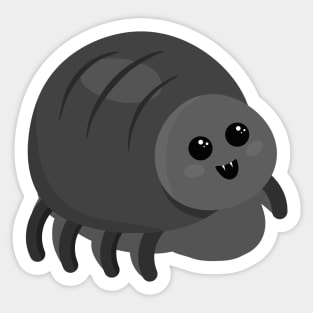 A Surprisingly Cute Spider Sticker